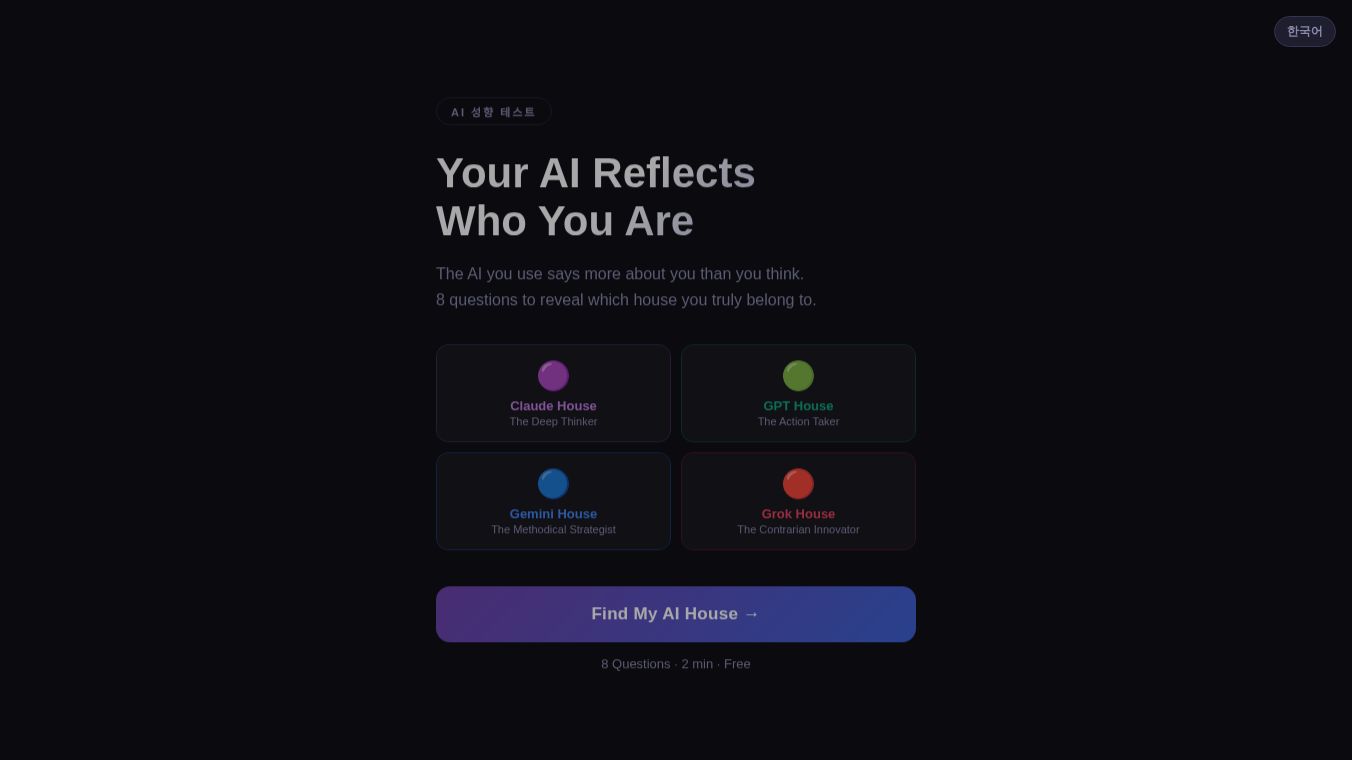 AI Faction Quiz