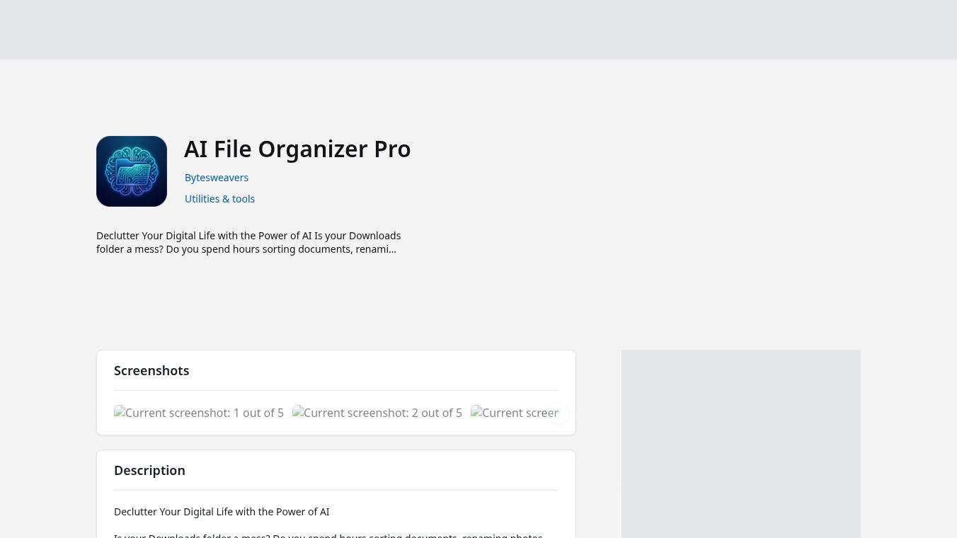 AI File Organizer Pro