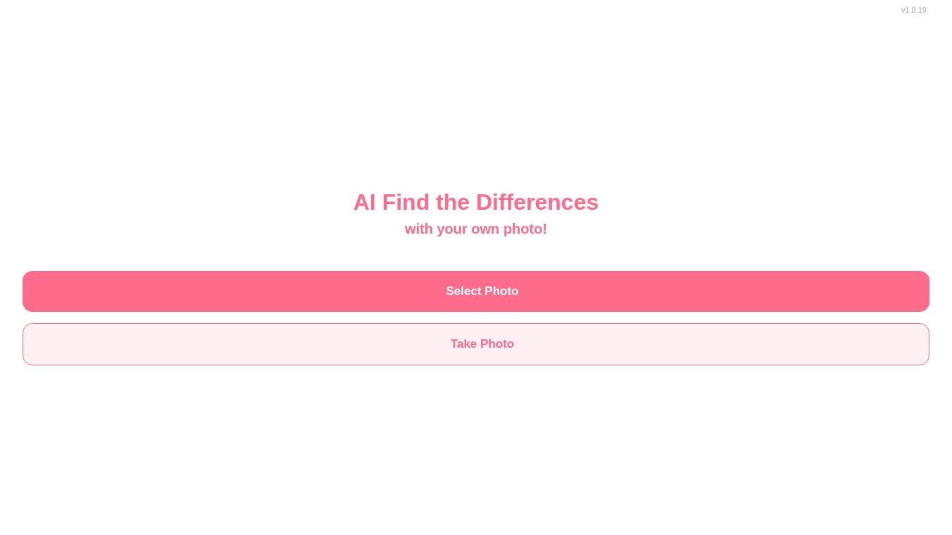 AI Find the Differences