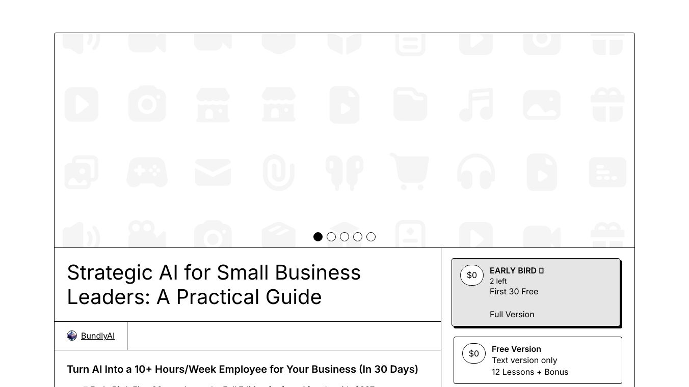 AI for Small Business Owners