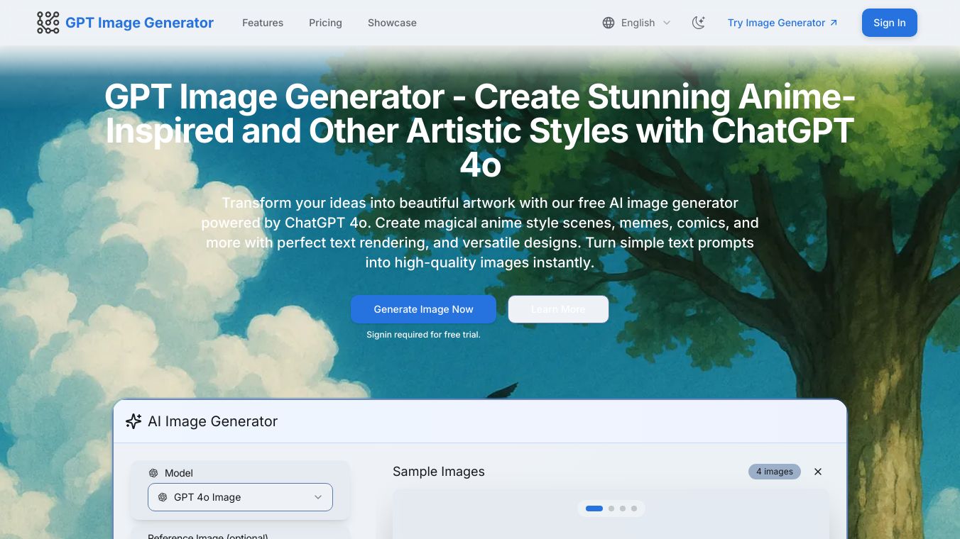 AI Image Generator by GPT Flux