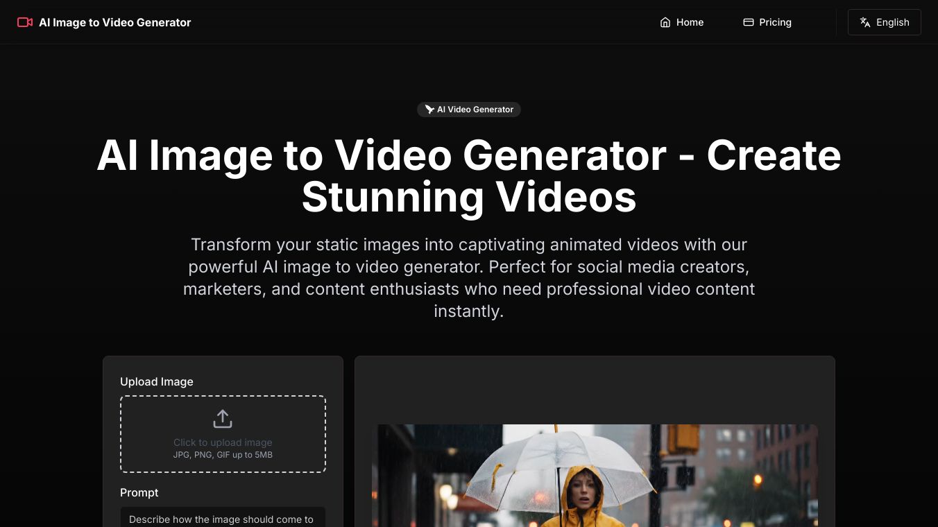 AI Image to Video Generator