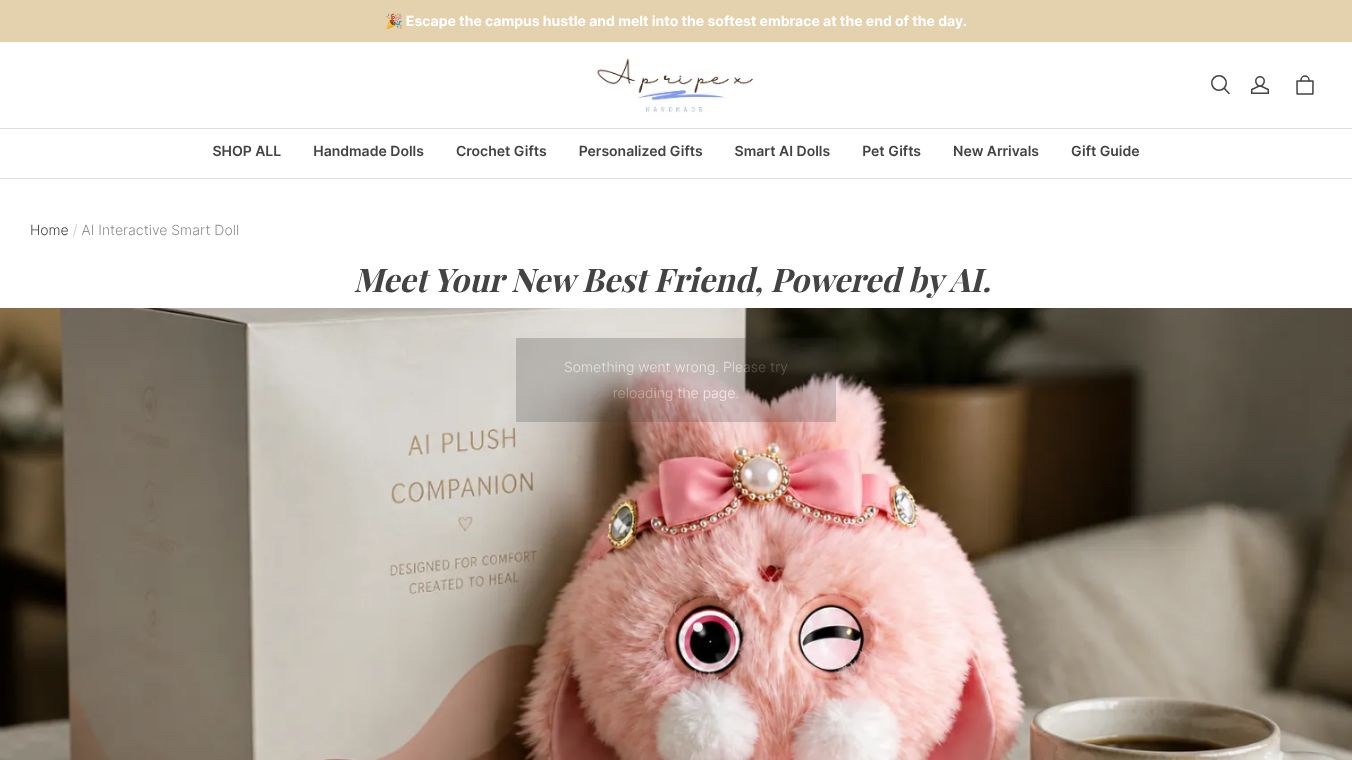 AI Interactive Smart Plush Doll AI-power