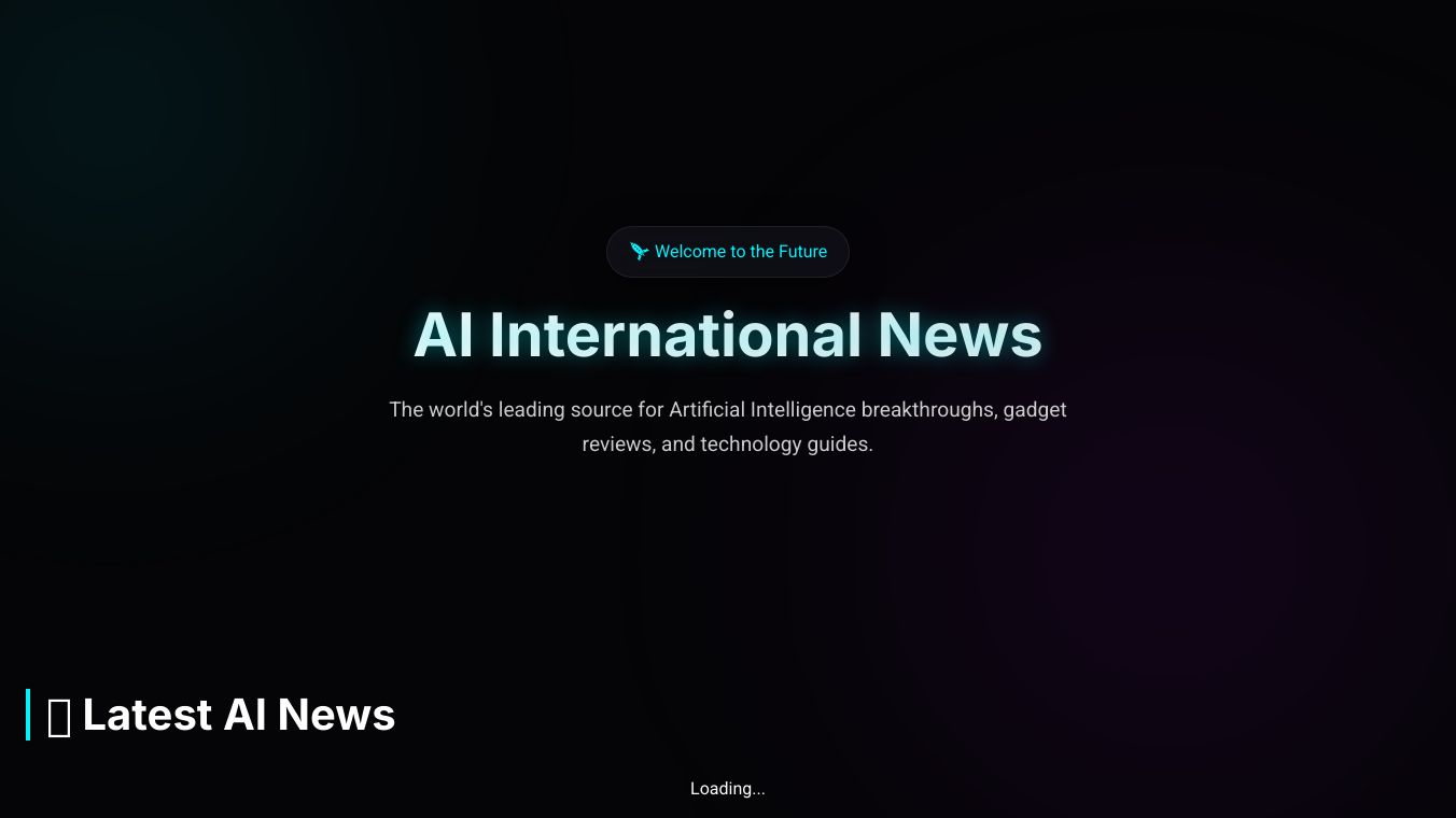 AI International News
