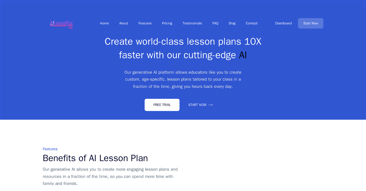 AI Lesson Plan