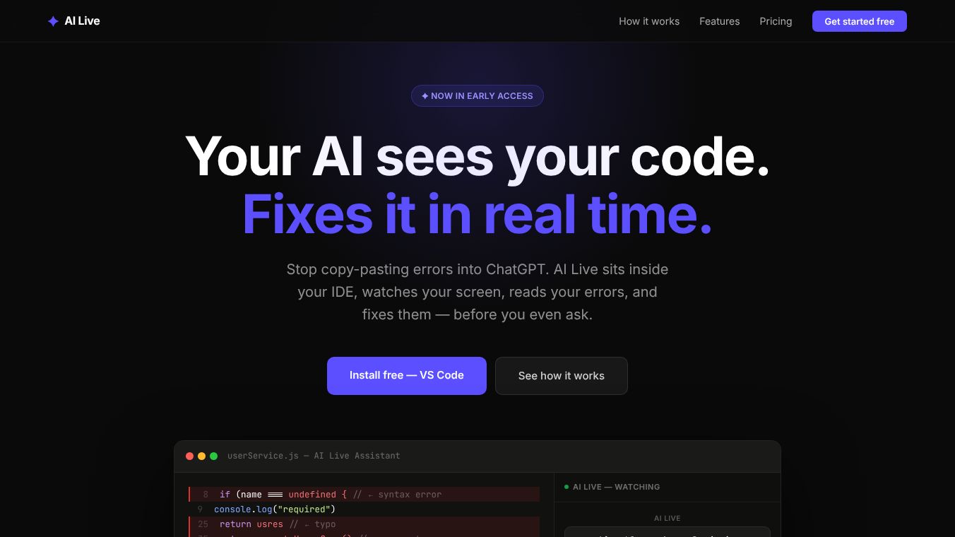 AI Live Assistant