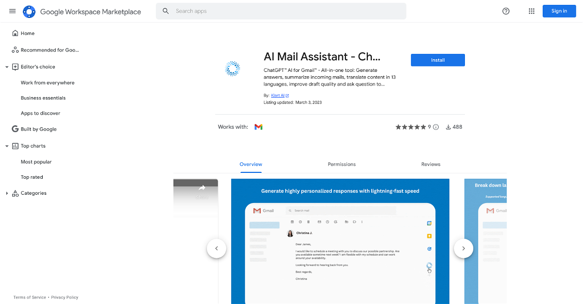 AI Mail Assistant