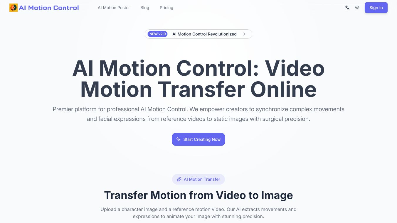 AI Motion Control