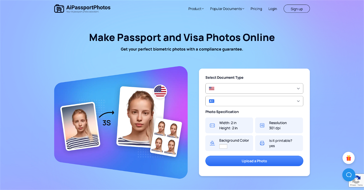 AI Passport Photos