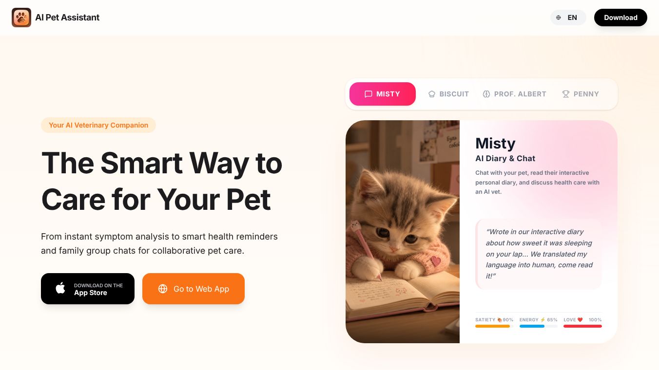 AI Pet Assistant