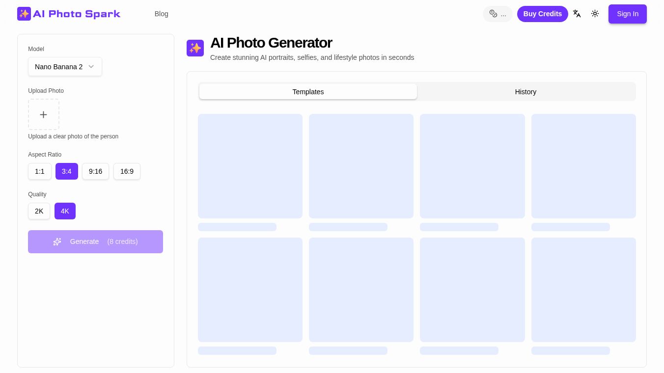AI Photo Spark