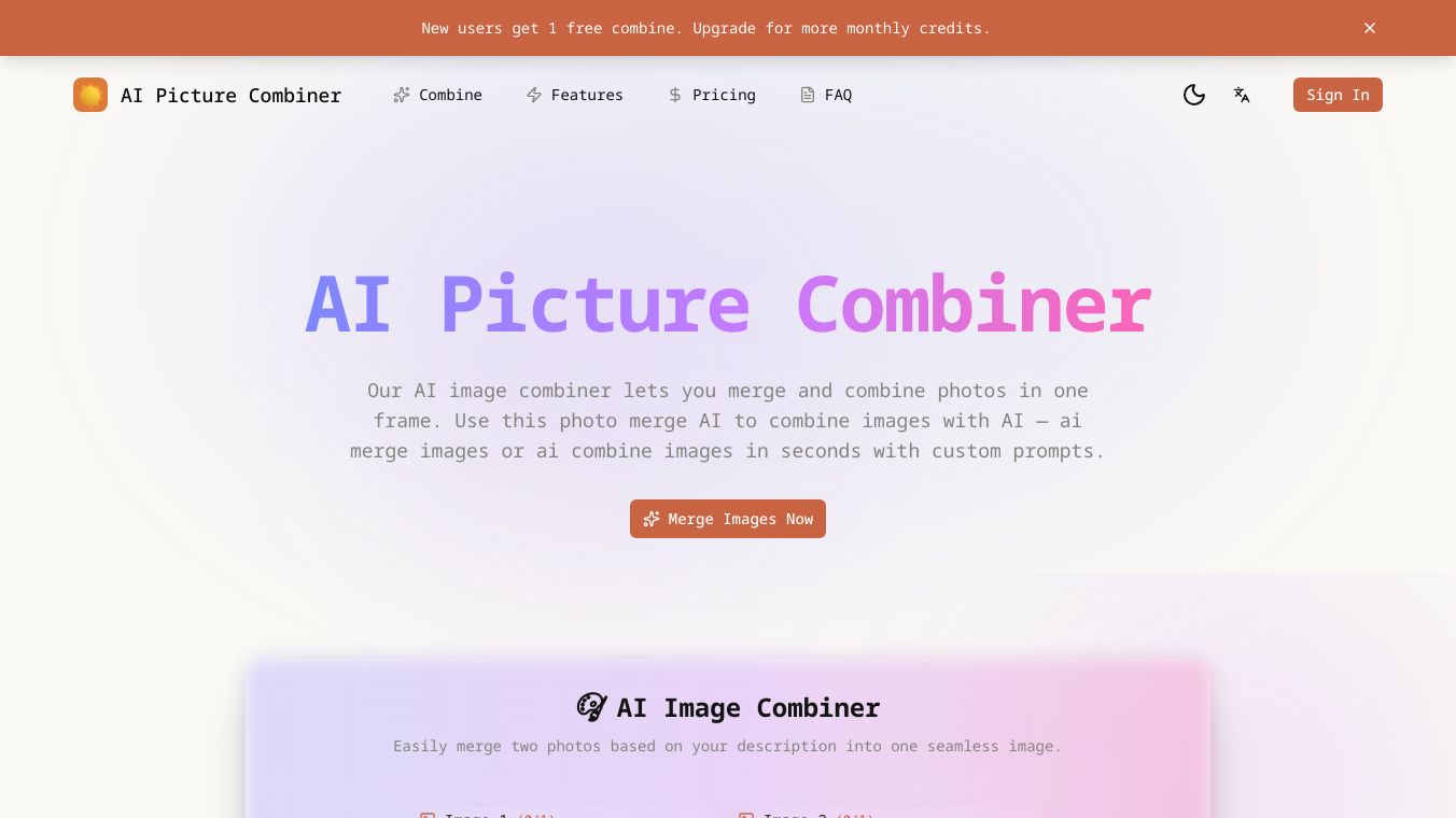 Ai Picture Combiner
