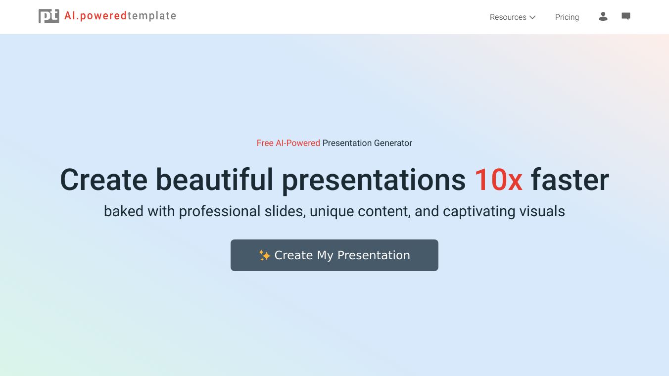 AI-Powered Presentation Maker