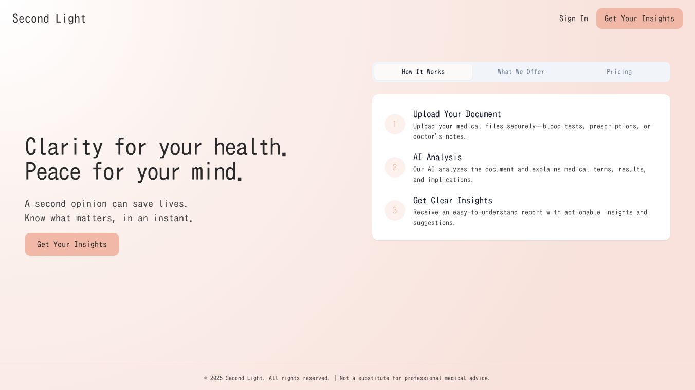 AI-powered second opinions for everyday health questions