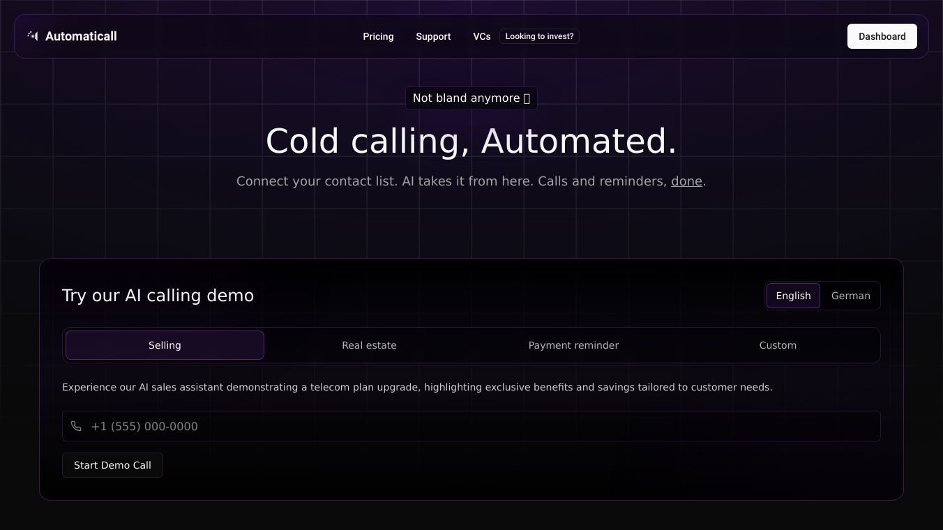 AI-powered tools are used in the 'Automaticall'