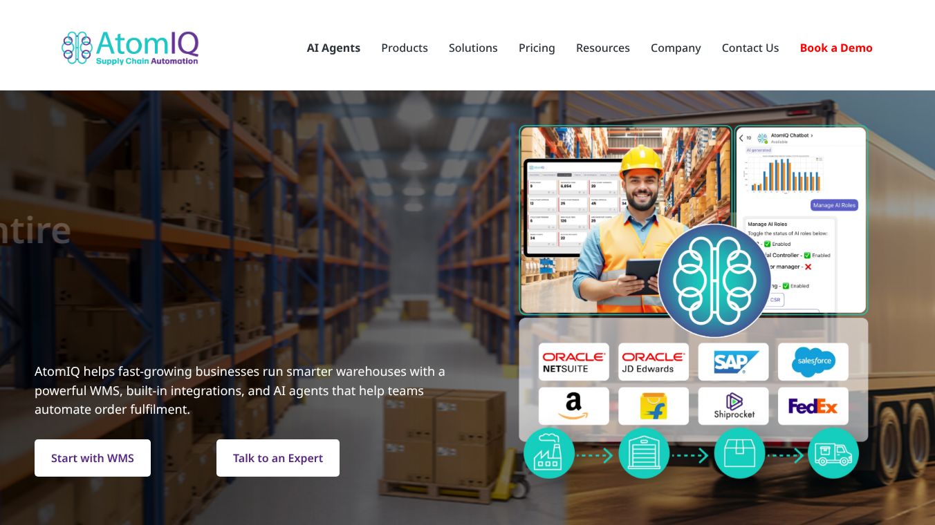 AI-Powered WMS & Supply Chain Platform