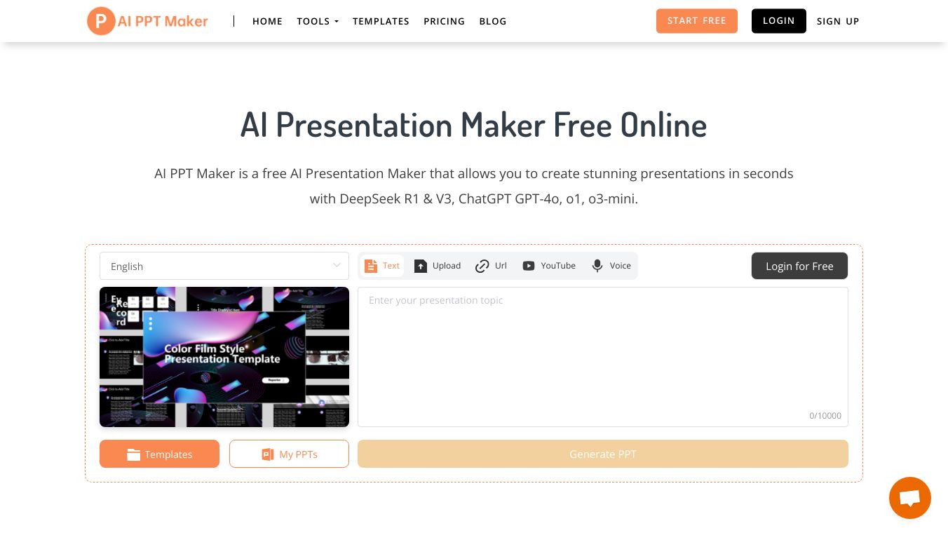 AI PPT Maker