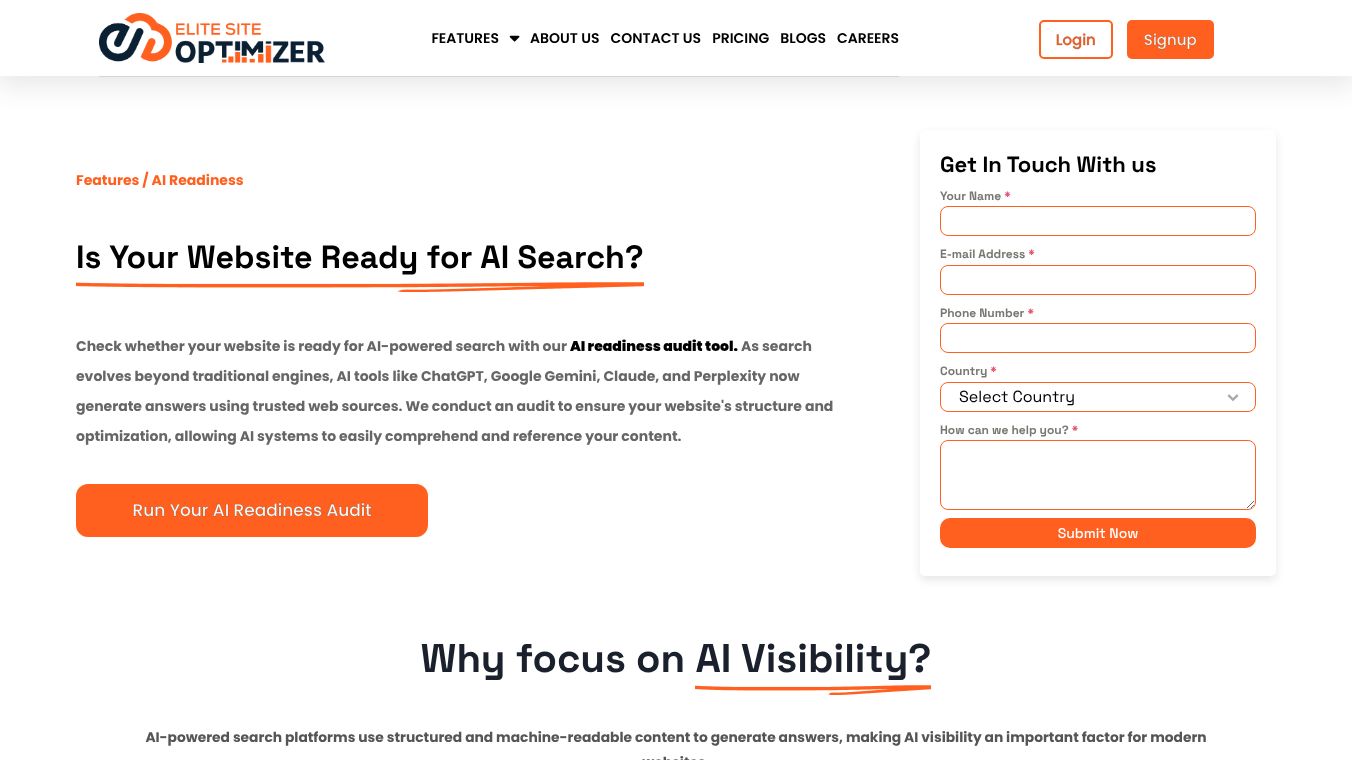 AI Readiness Audit by Elitesiteoptimizer
