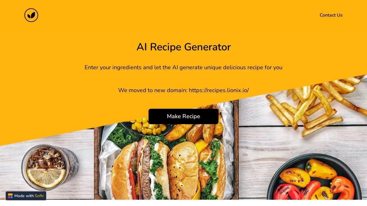 AI Recipe Generator