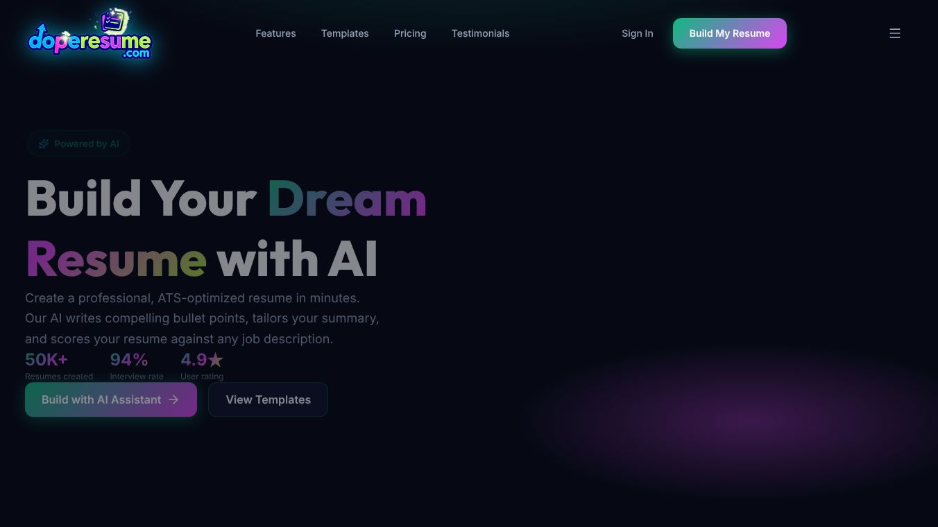 AI Resume Builder