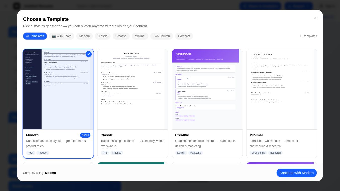AI Resume Builder | Rothr