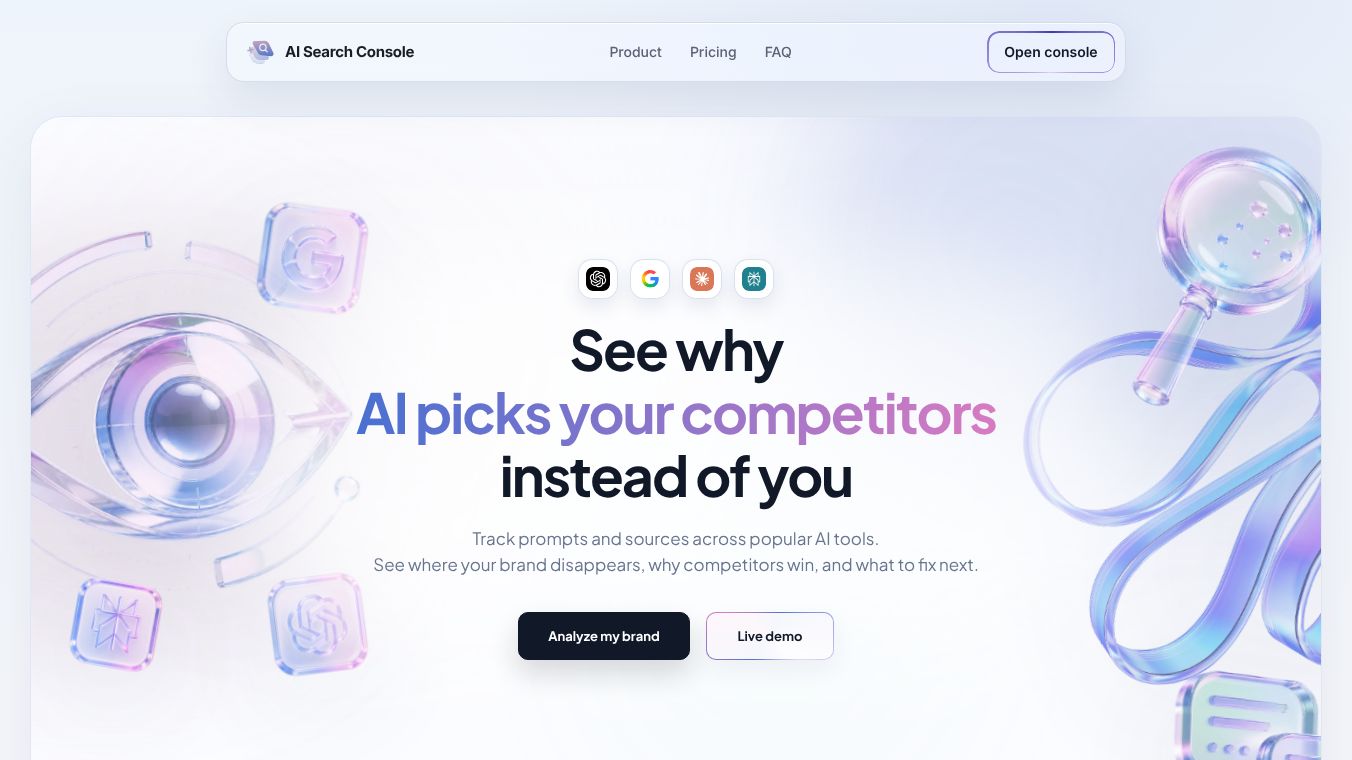 AI Search Console