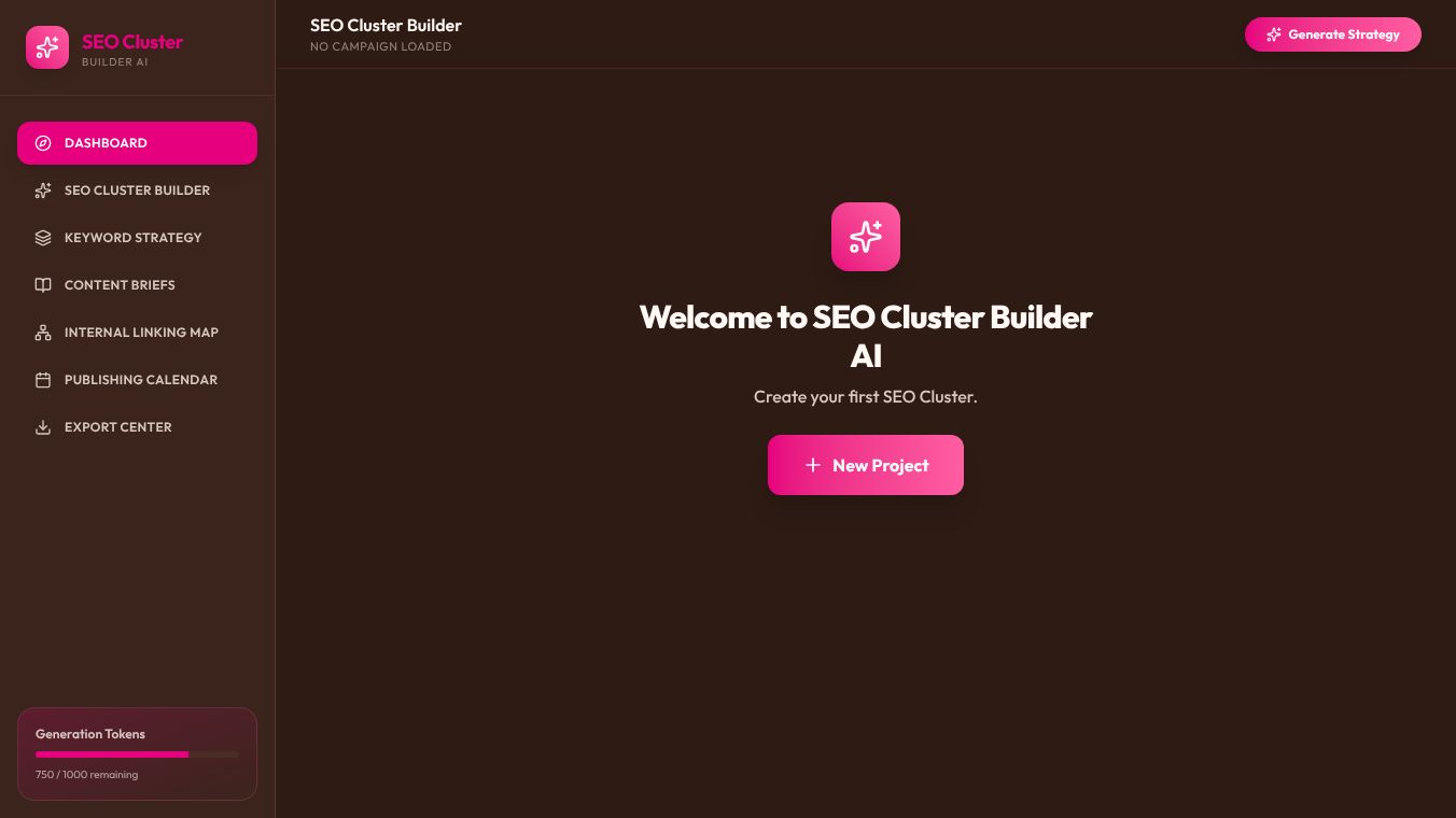 AI SEO Cluster Builder