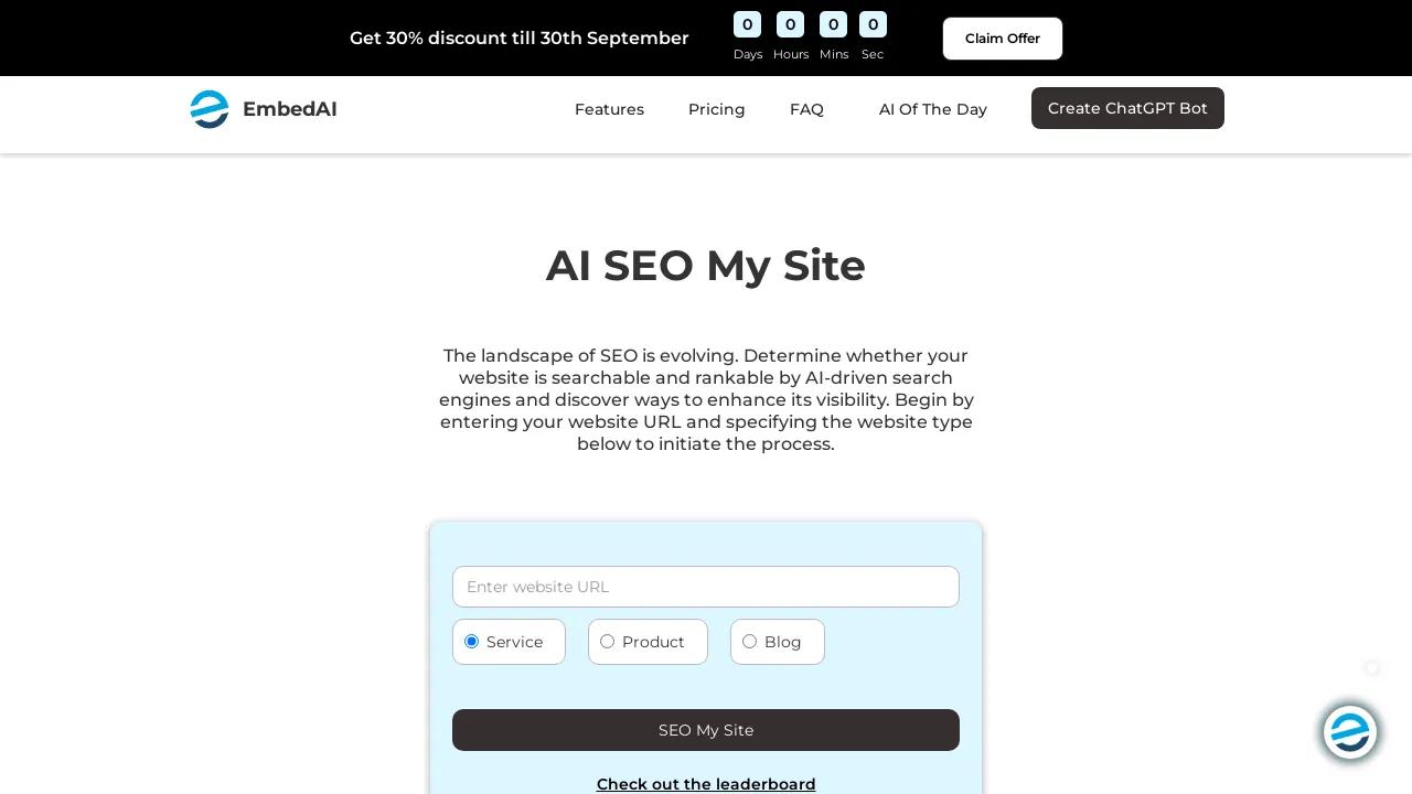 AI SEO My Site