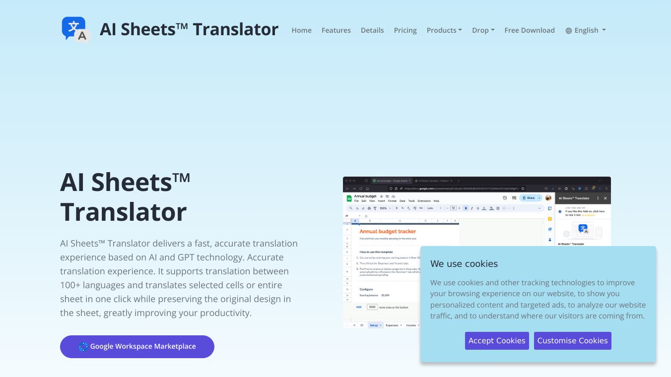 AI Sheets Translator