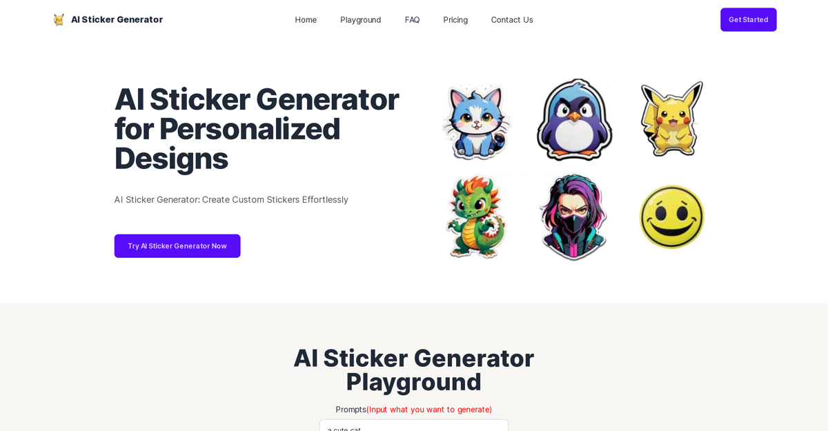 AI Sticker Generator