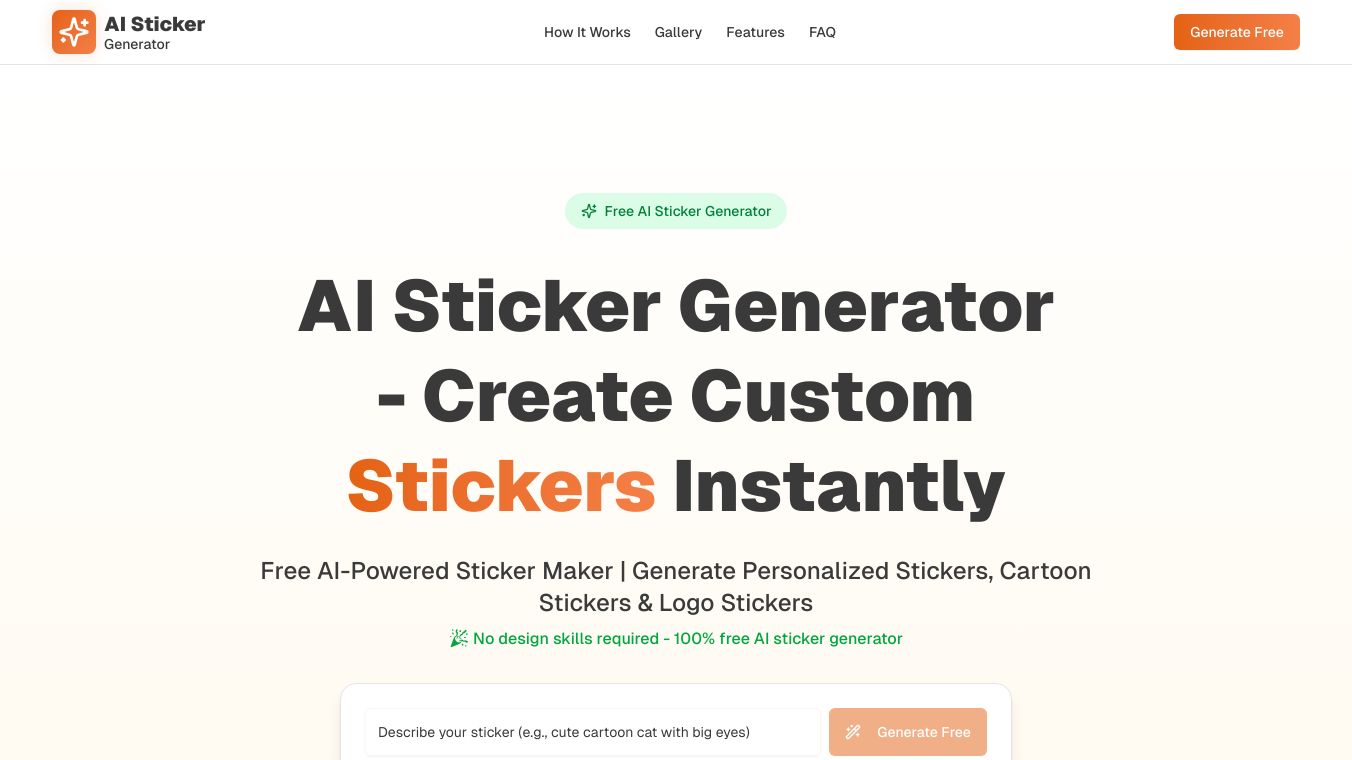 ai sticker generator