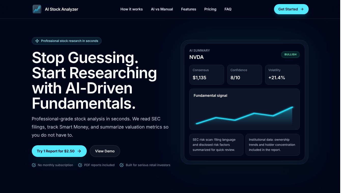 AI Stock Analyzer