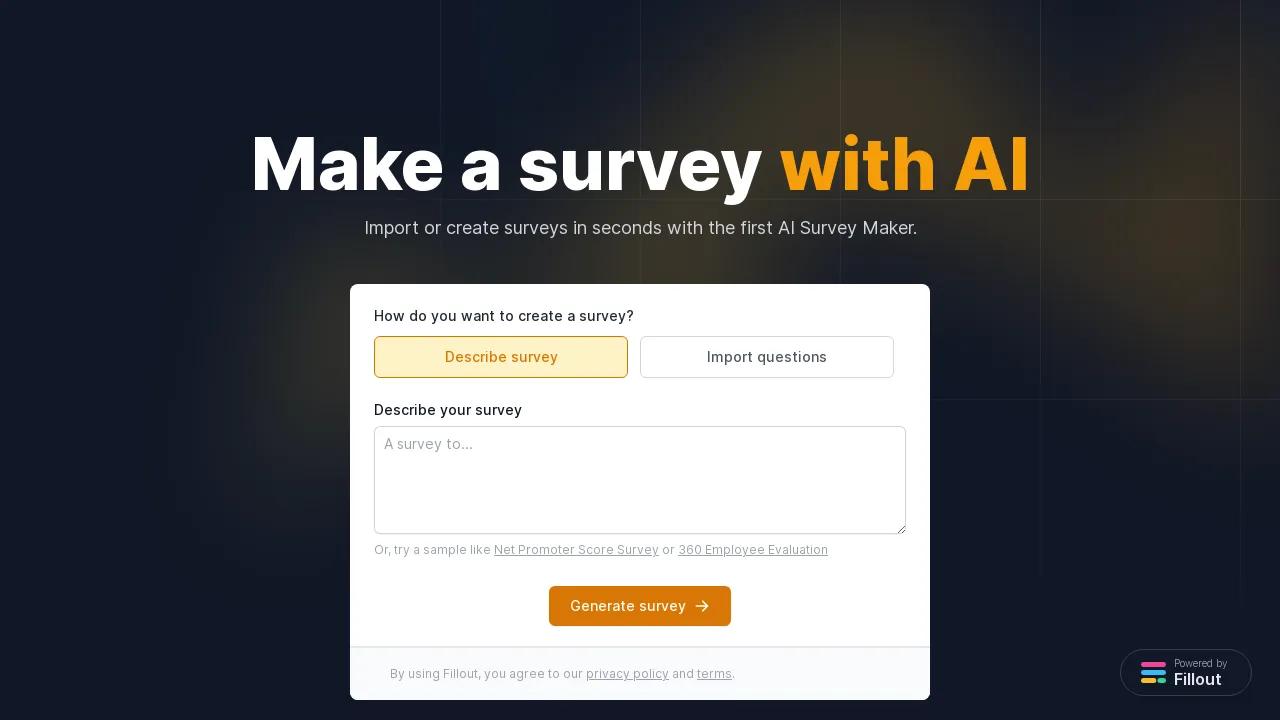 AI Survey Maker