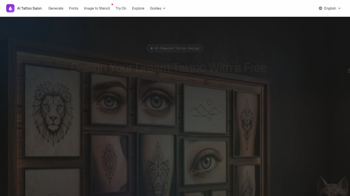 AI Tattoo Salon
