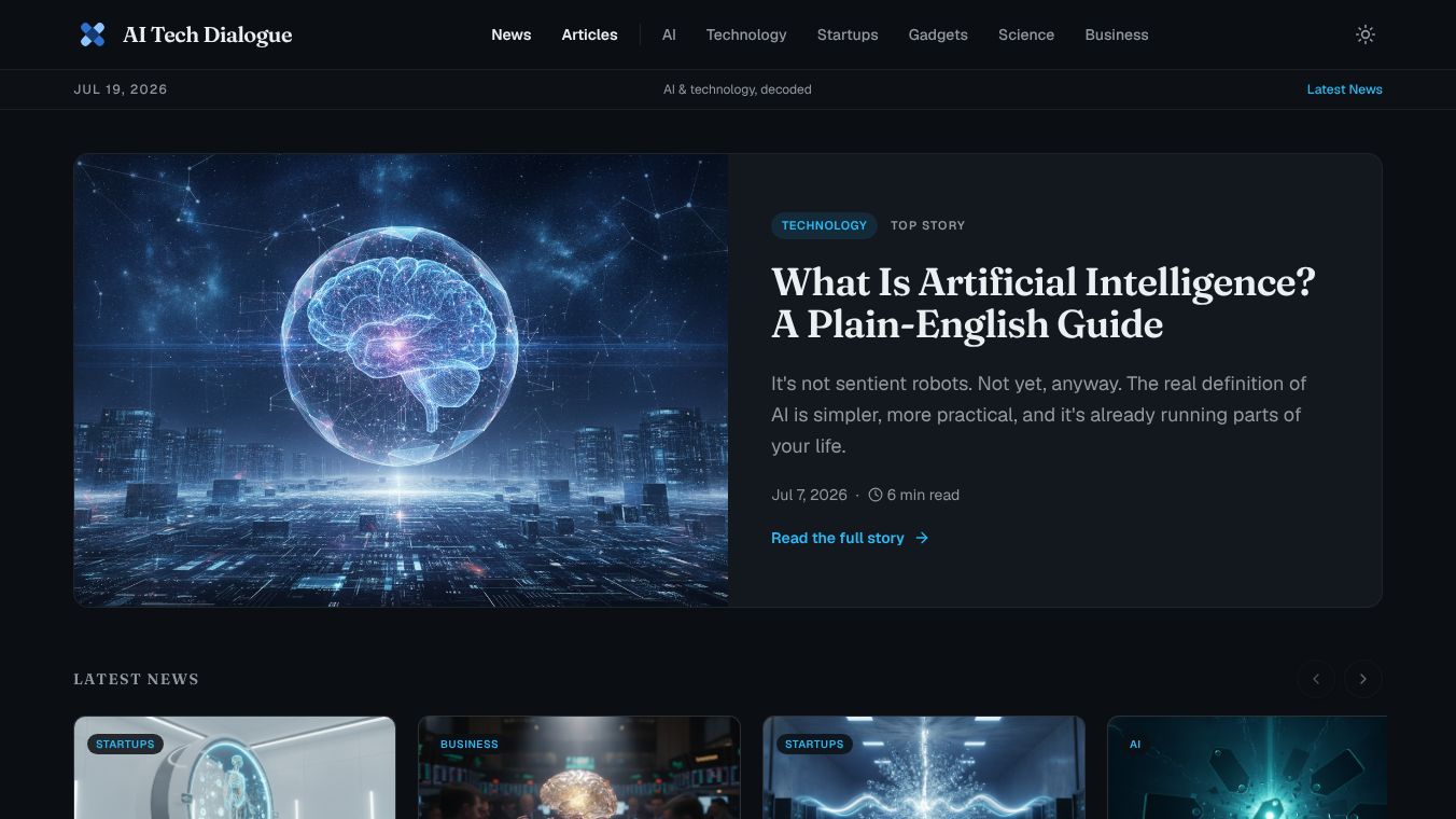 AI Tech Dialogue