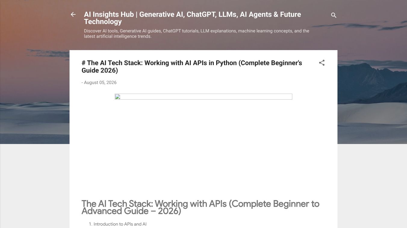 AI Tech Stack