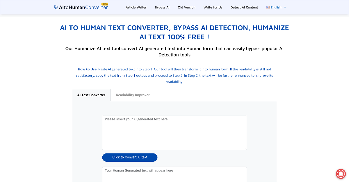 AI to Human Converter