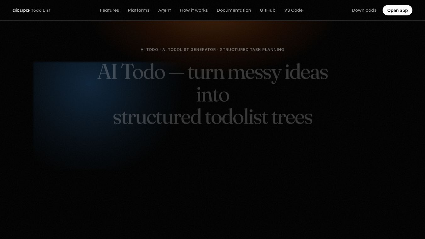 AI TodoList