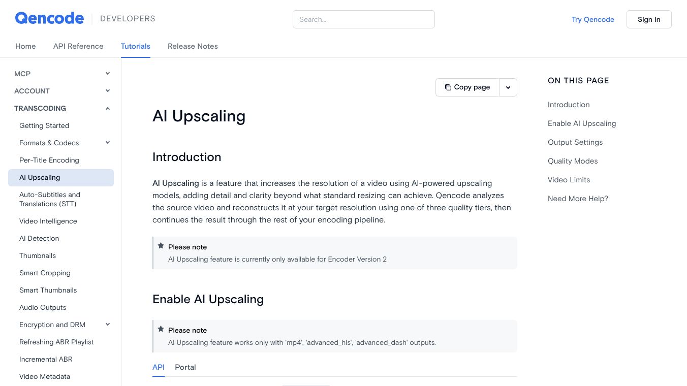 AI Upscaling