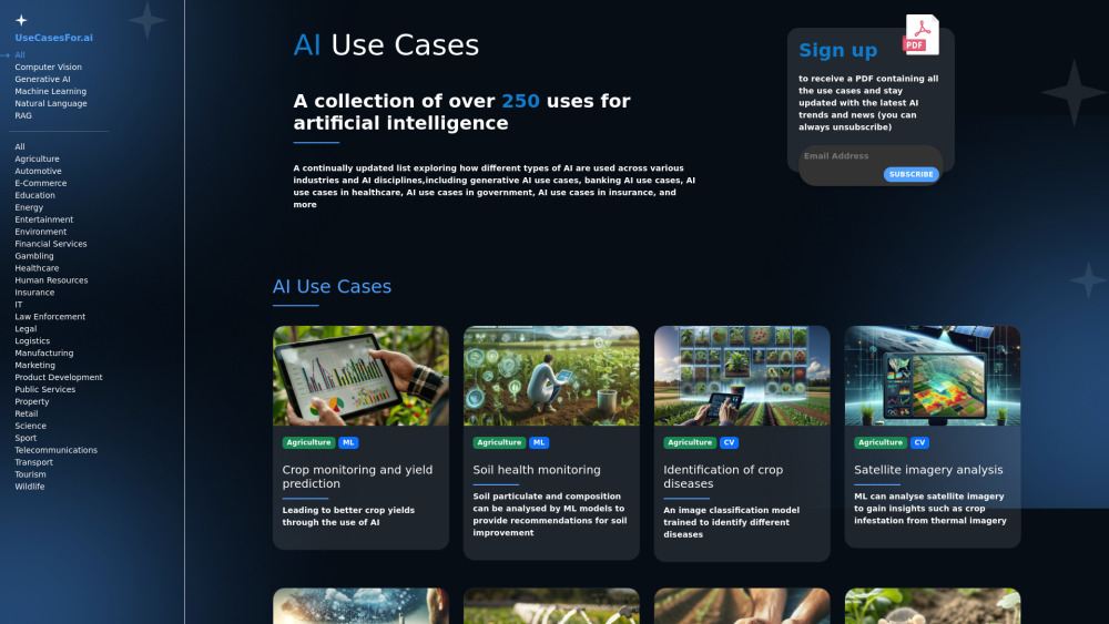 AI Use Cases Repository