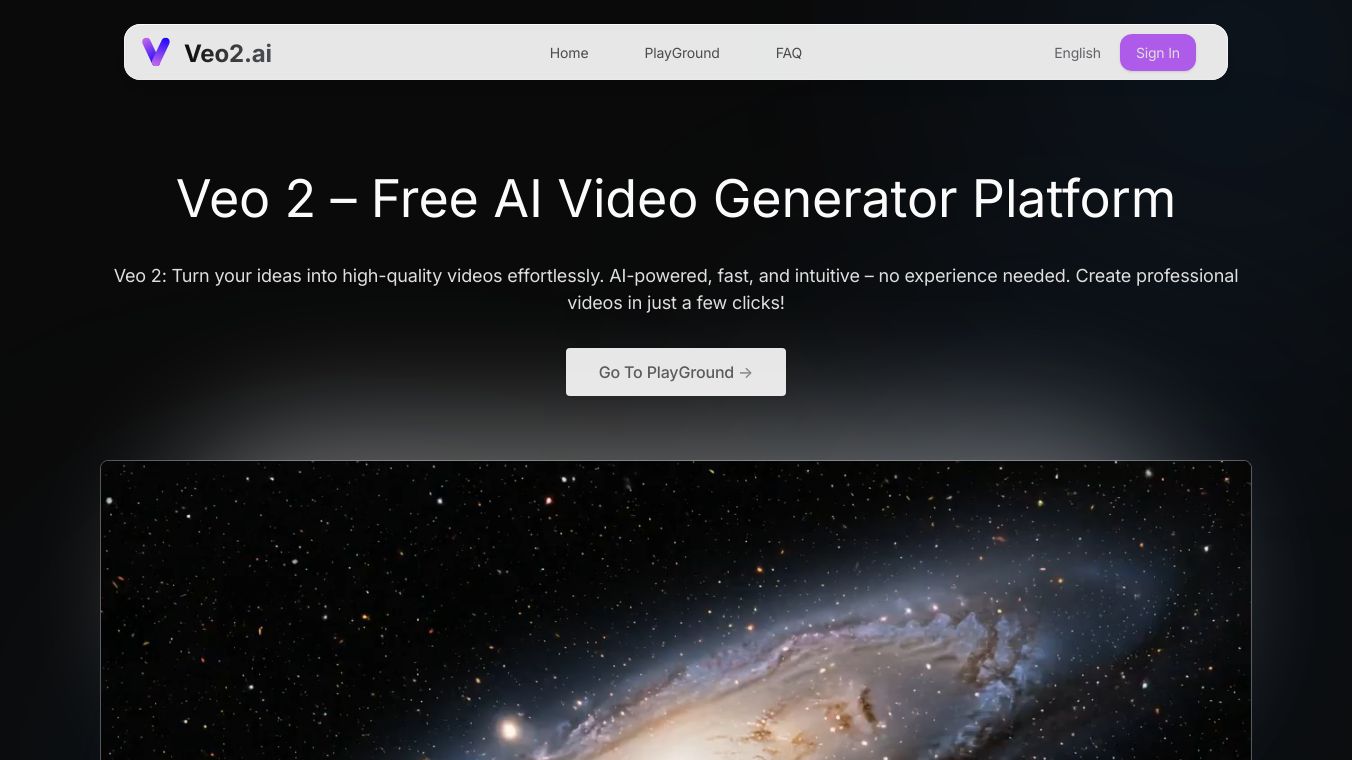 AI Video Generator powered by Veo2