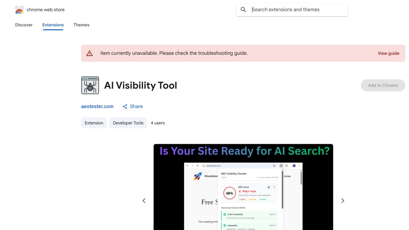 AI Visibility Tool