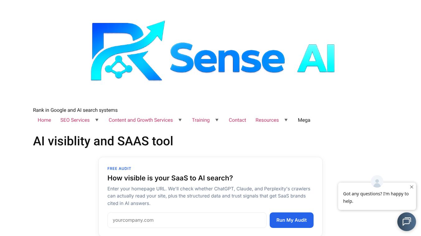 AI visiblity Audit tool