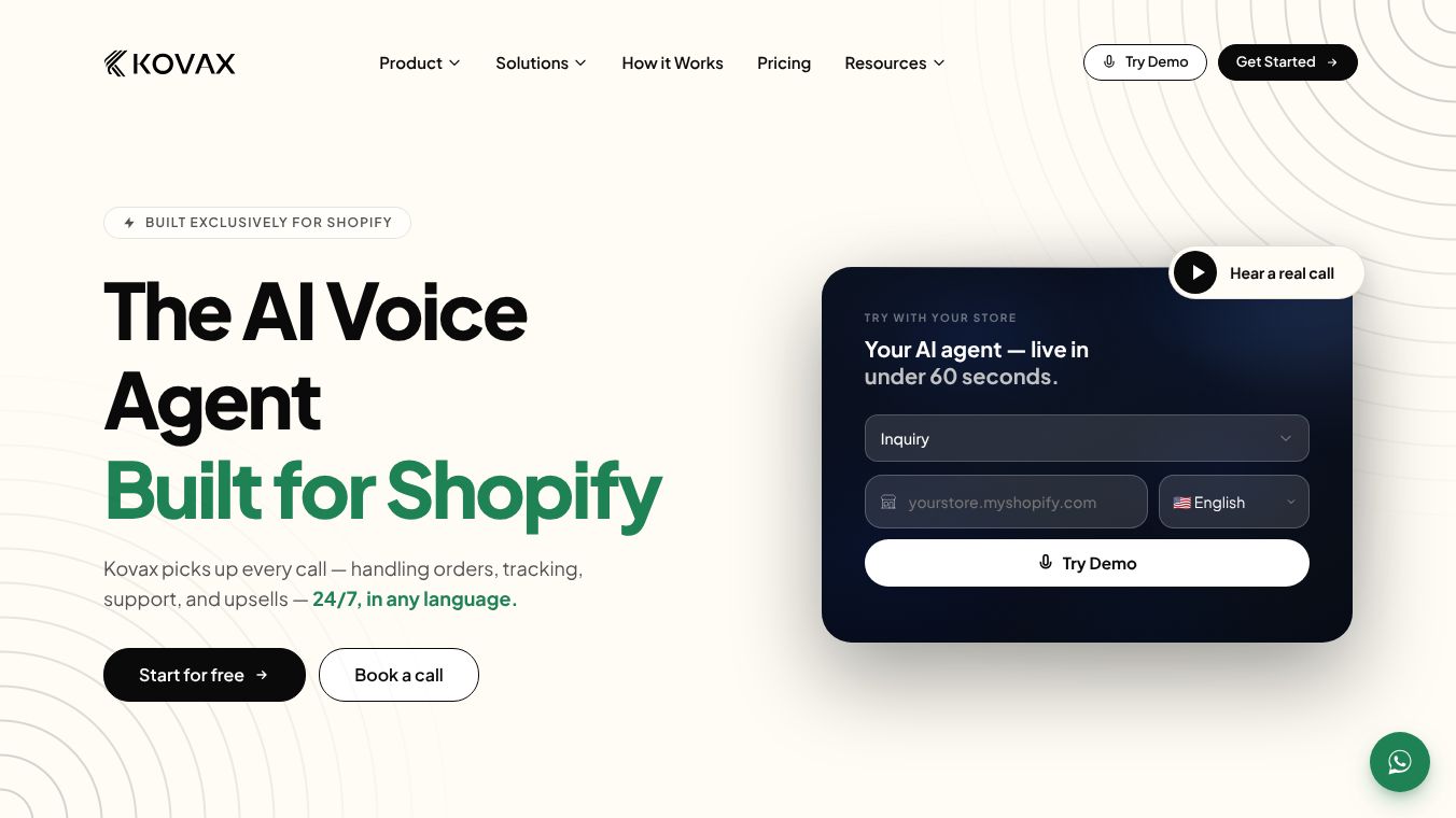 AI voice agent