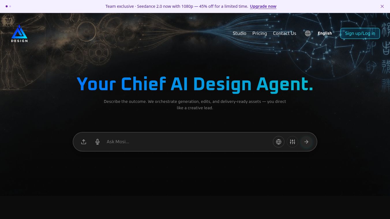 AiDesigns — AI creative workspace