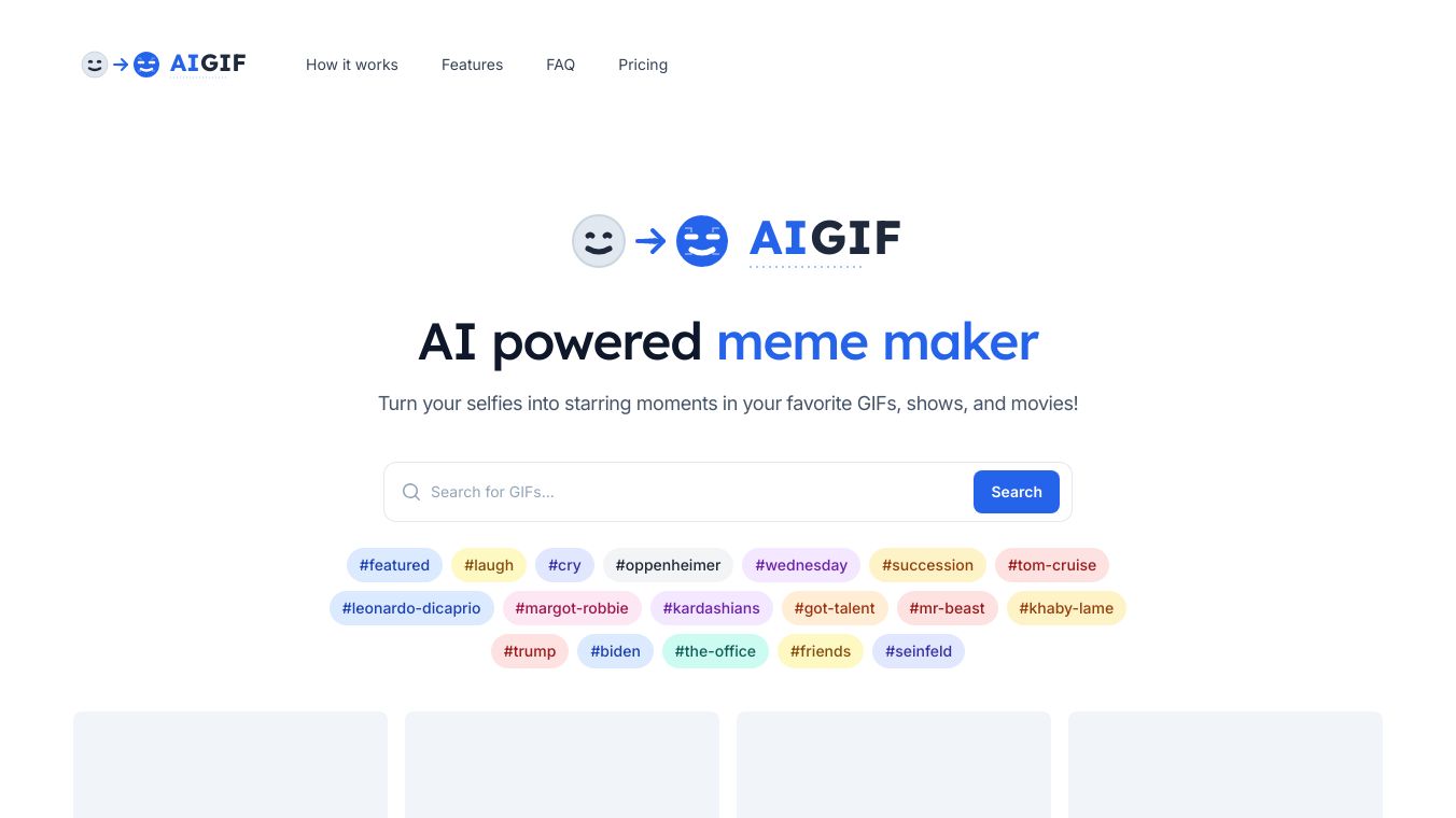 aigif -  AI powered meme maker