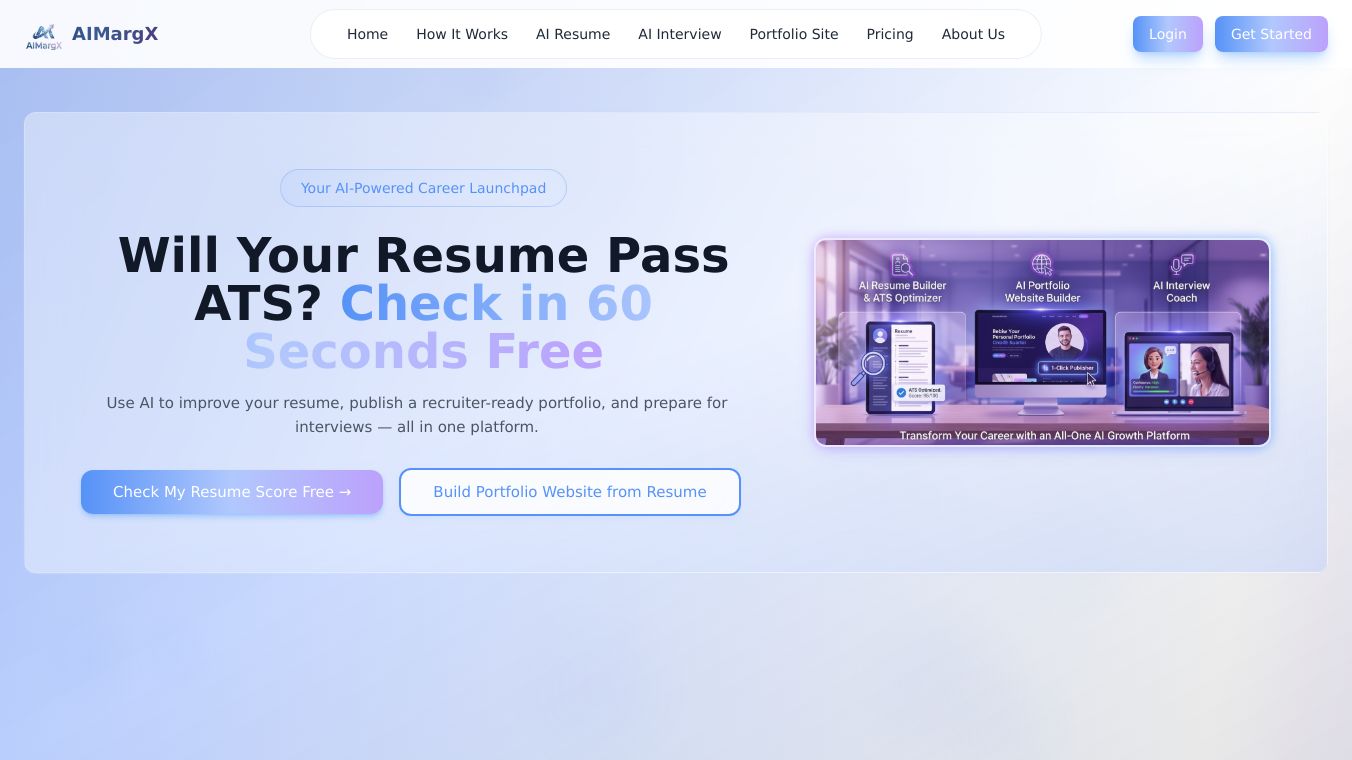 AIMargX – Get Job-Ready with AI