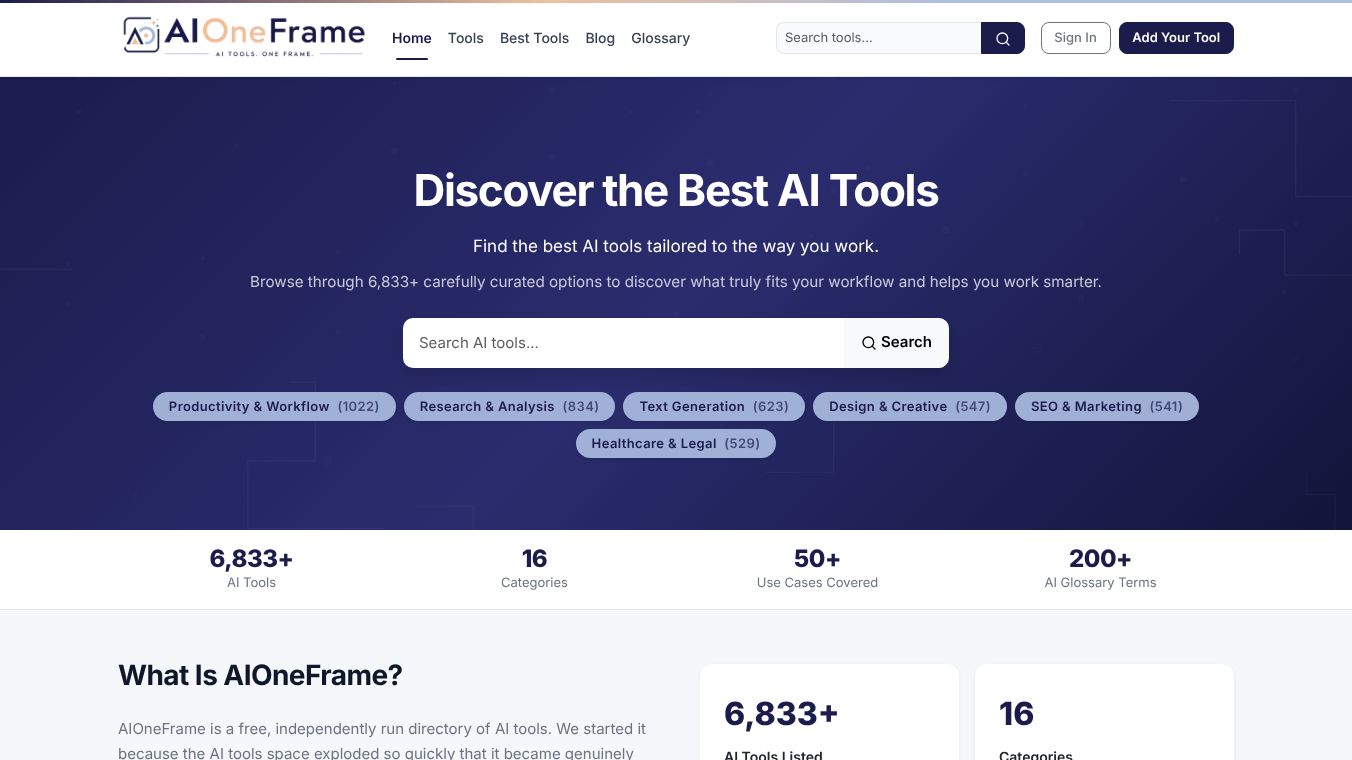 AIOneFrame