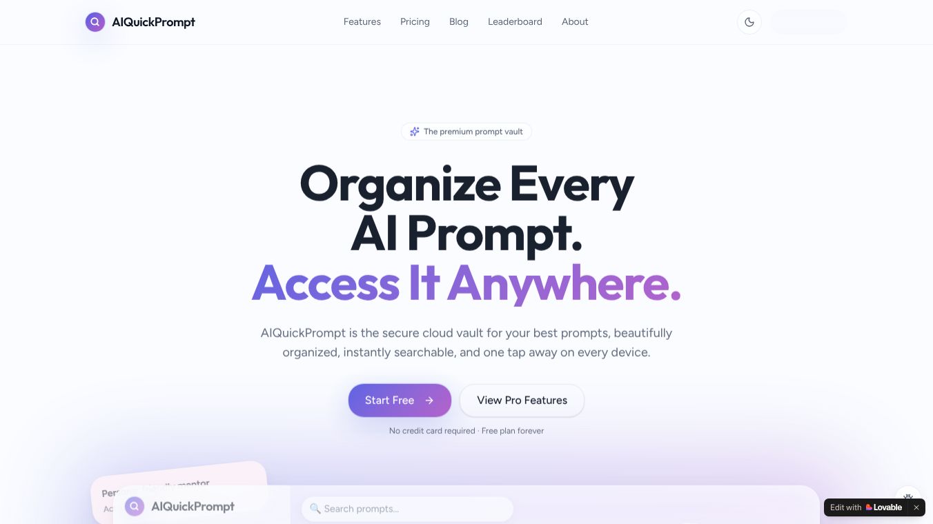 AIQuickPrompt