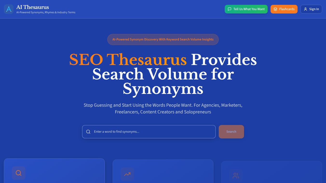 AIThesaurus.io